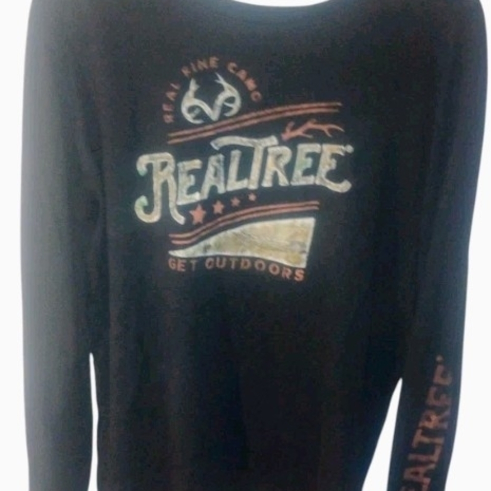 Realtree Black Long Sleeve Shirt